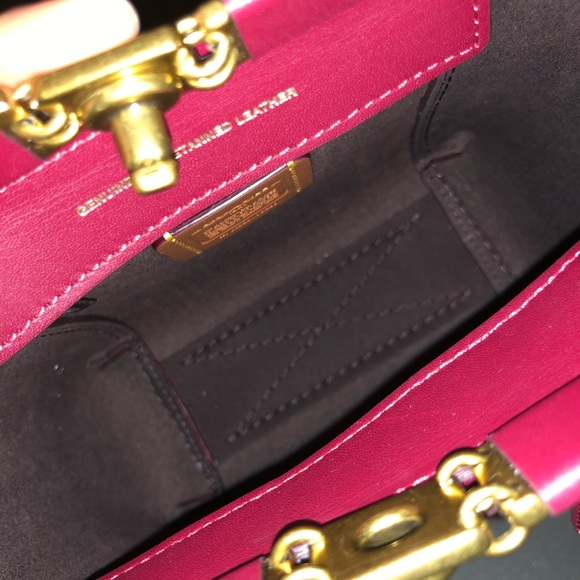 Coach Deep Red Troupe Tote 16 - Picture 15 of 15